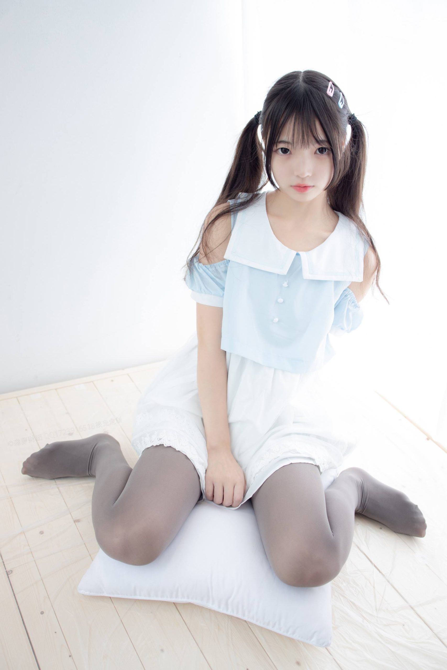 图片[5]-超级甜美的灰丝小姑娘【86P】20005-影集库