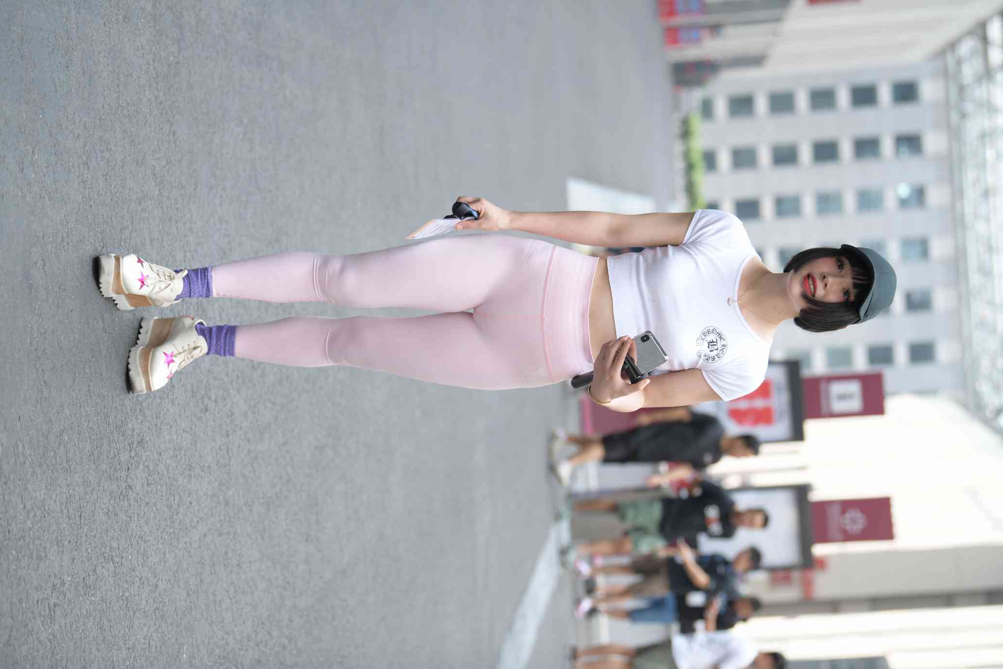 图片[2]-短发鸭舌帽时尚女生【102P】04022-影集库