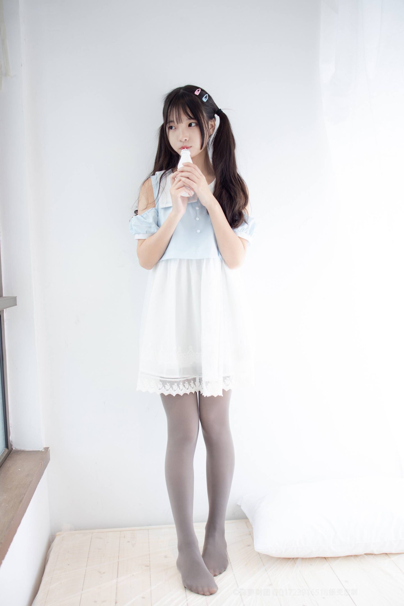 图片[6]-超级甜美的灰丝小姑娘【86P】20005-影集库