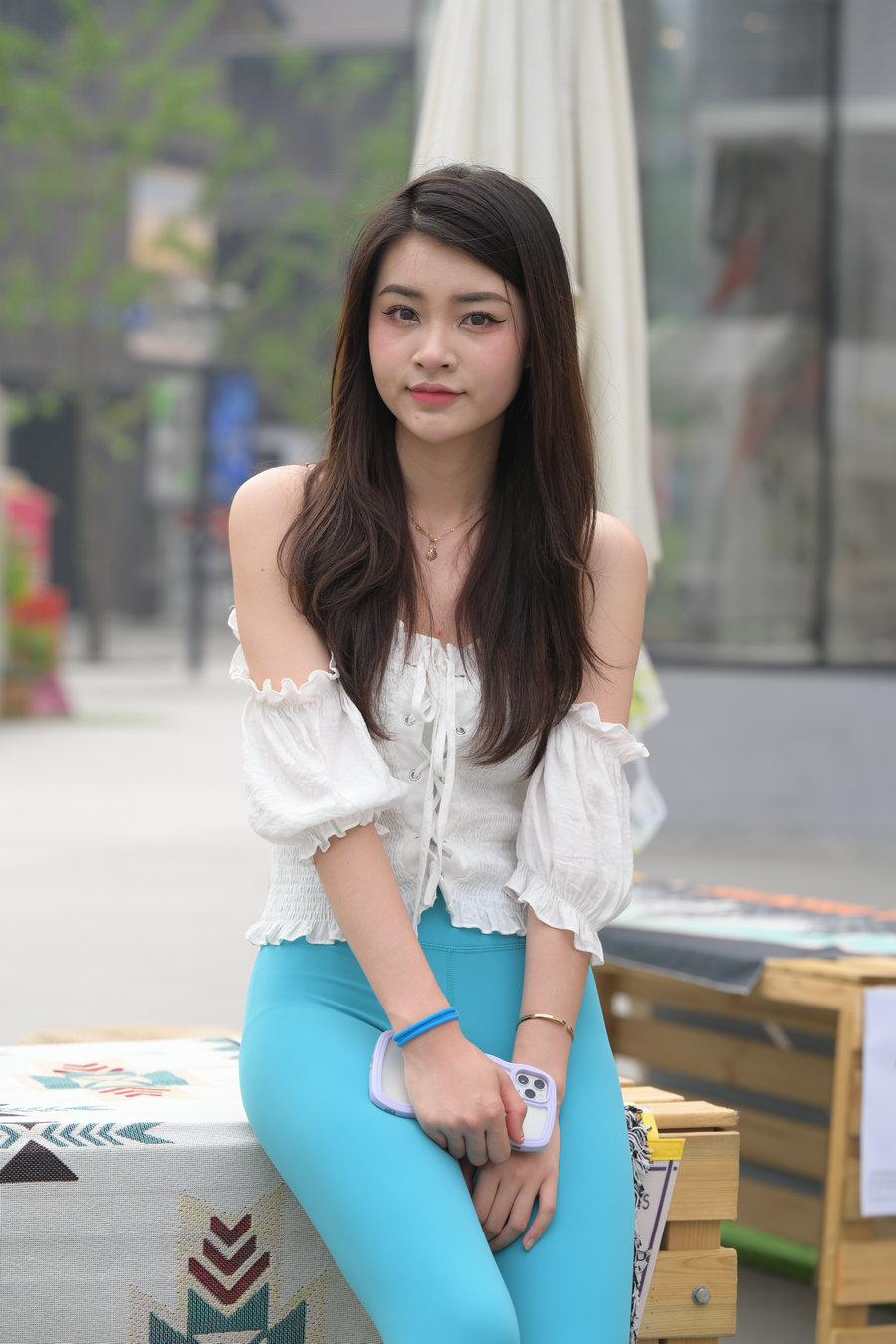图片[2]-蓝色瑜伽裤漂亮女孩 J3299 769P-12.9GB-影集库