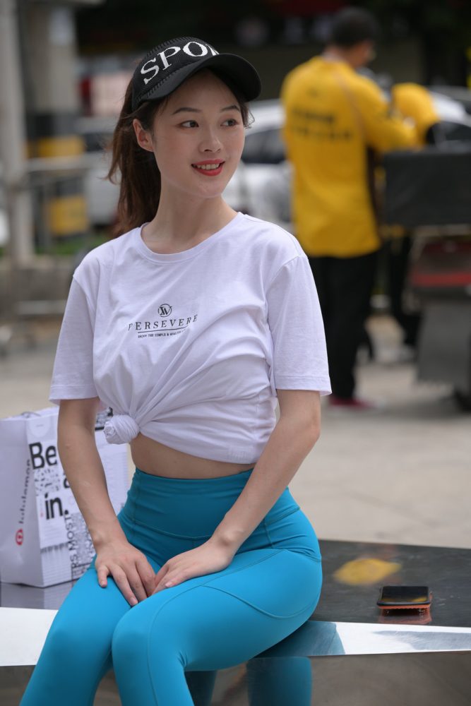 图片[2]-蓝色瑜伽裤阳光女孩J2095 611P1V-21.8GB-影集库