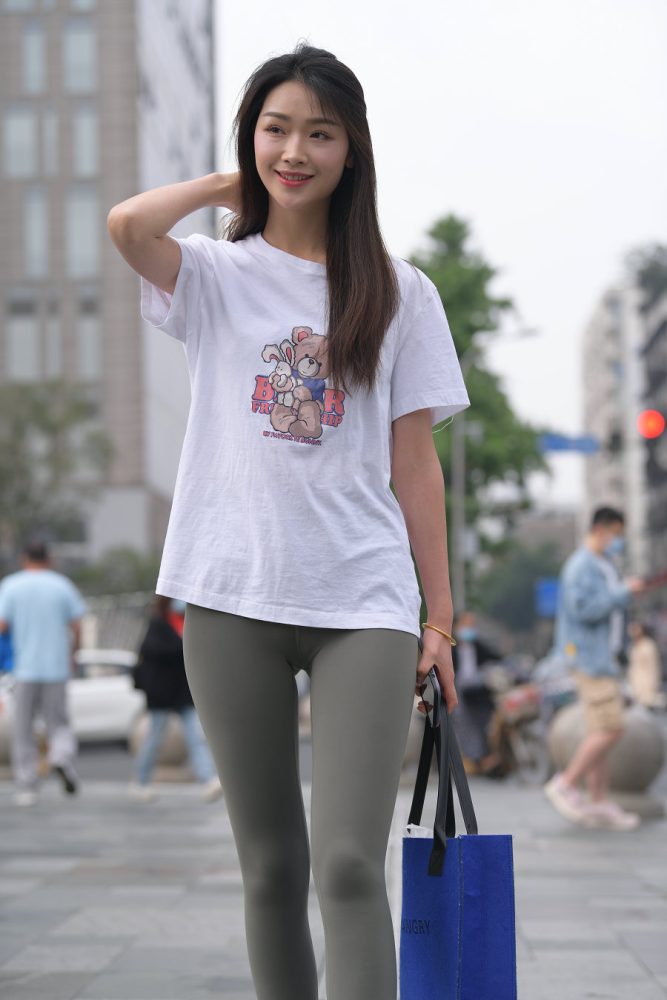 一身休闲装的瑜伽裤女孩J2961 709P1V-24.1GB-影集库