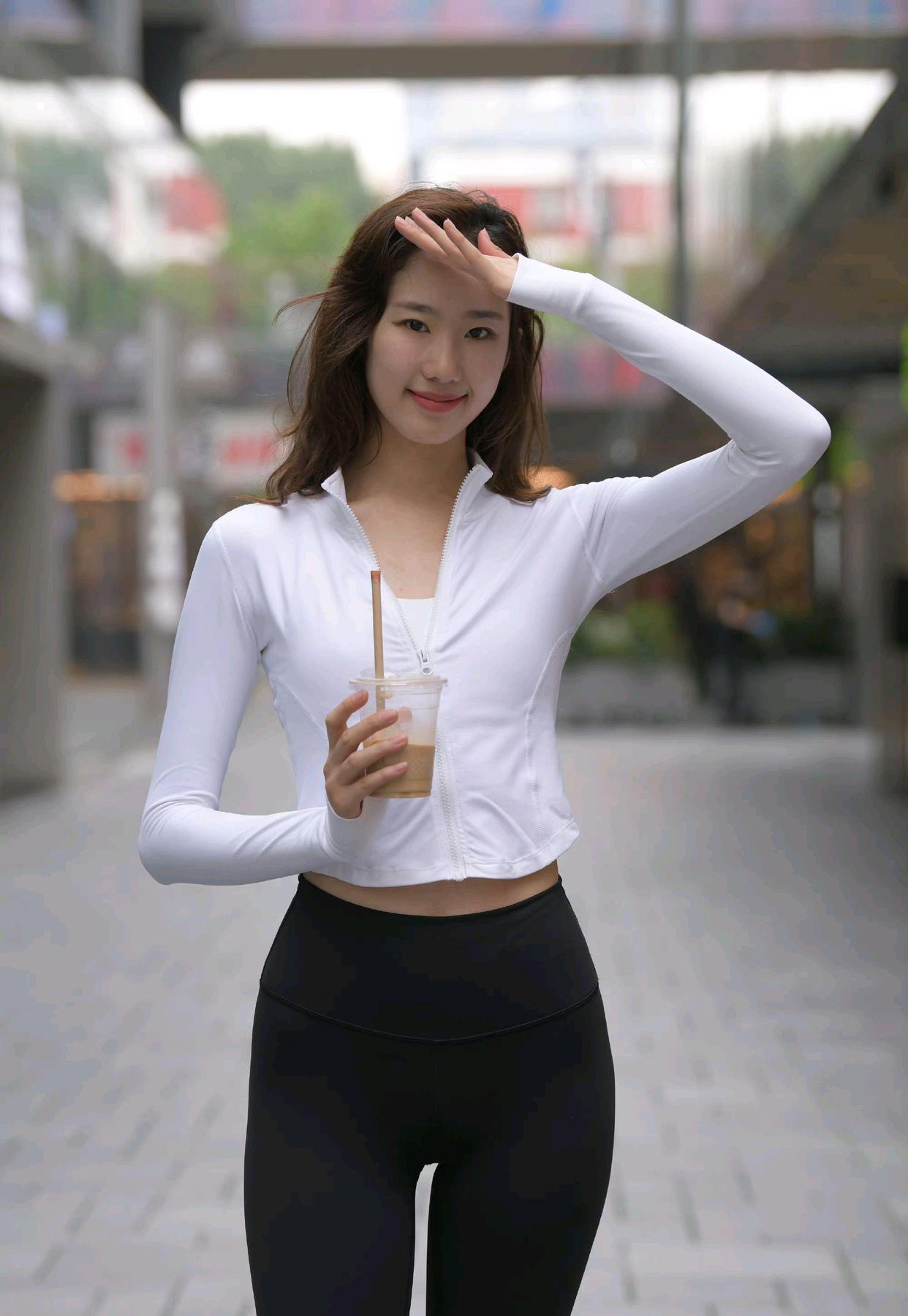 图片[4]-像刘亦菲的黑色瑜伽裤女孩J2237 340P1V-14.8GB-影集库