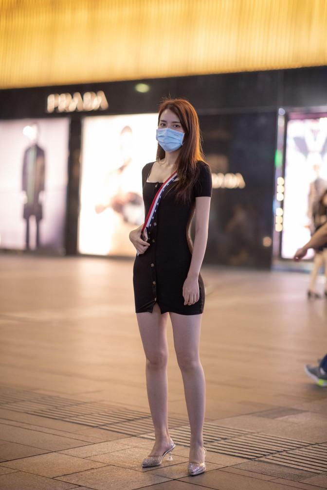 图片[4]-逛商场的黑色包臀裙美丽女孩【385P】00050-影集库