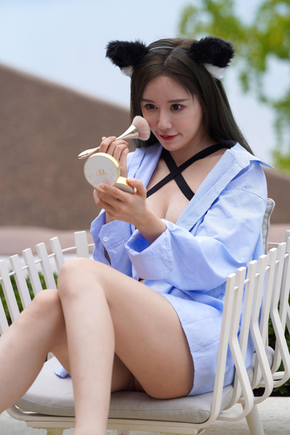 图片[5]-可爱的猫耳朵比基尼美少女【394P】00043-影集库