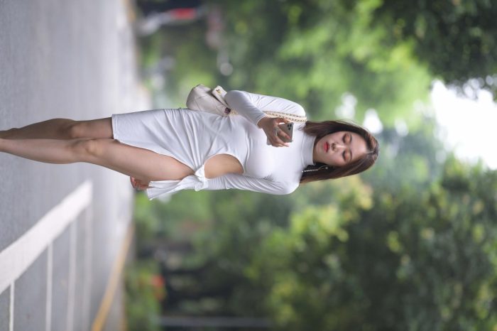 非常精致的侧边裙姑娘，忒好看了！【299P】00017-影集库