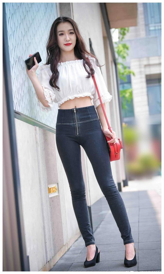 图片[4]-紧身牛仔裤卷发姑娘 J1726 103P-2.28GB-影集库
