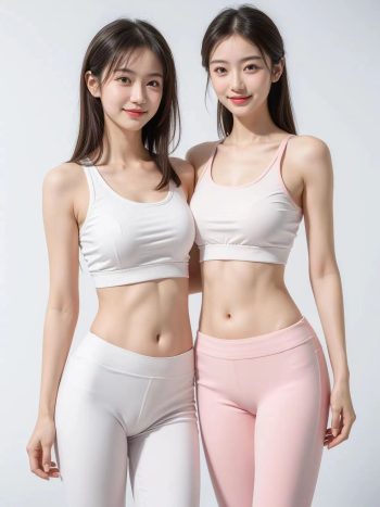 图片[18]-AI瑜伽裤清纯妹子系列图-影集库