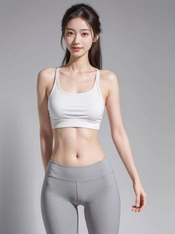 图片[10]-AI瑜伽裤清纯妹子系列图-影集库