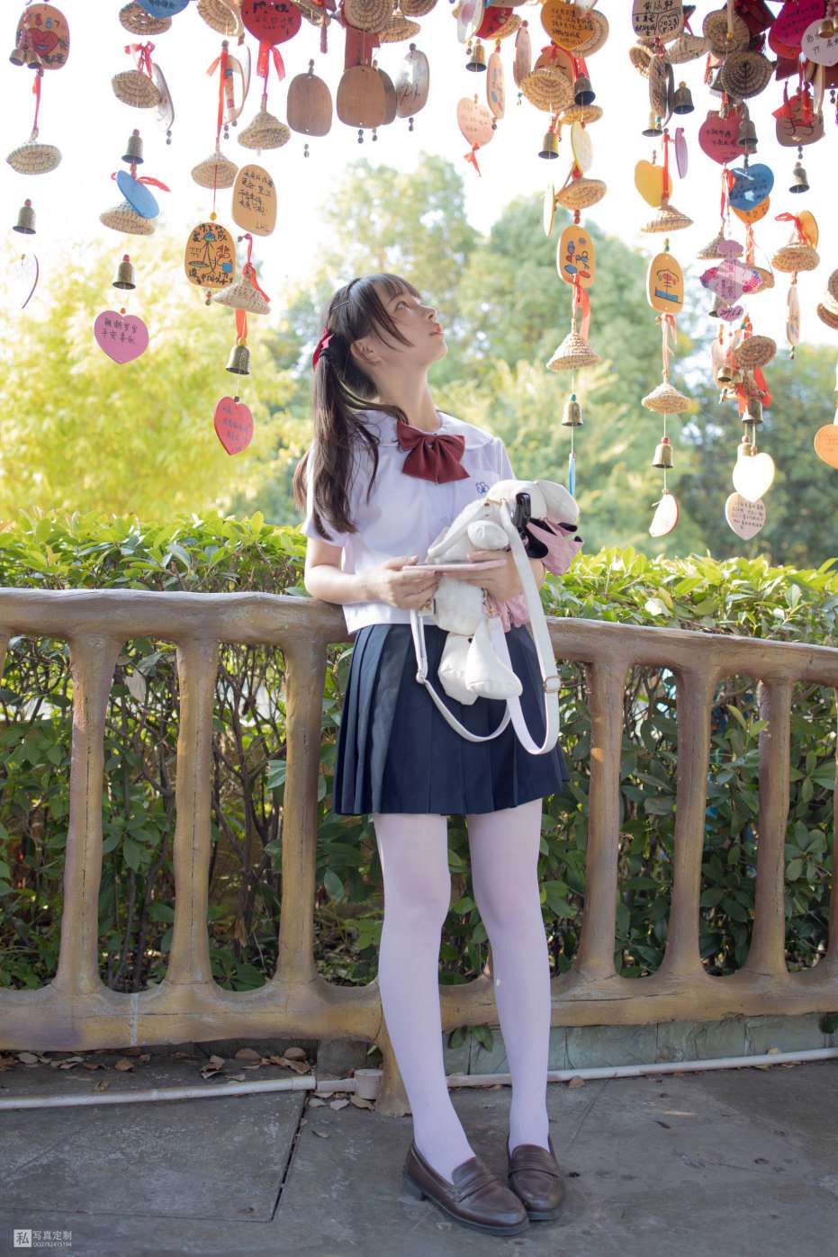图片[5]-眼神好清澈的双马尾白丝女孩【75P】20019-影集库