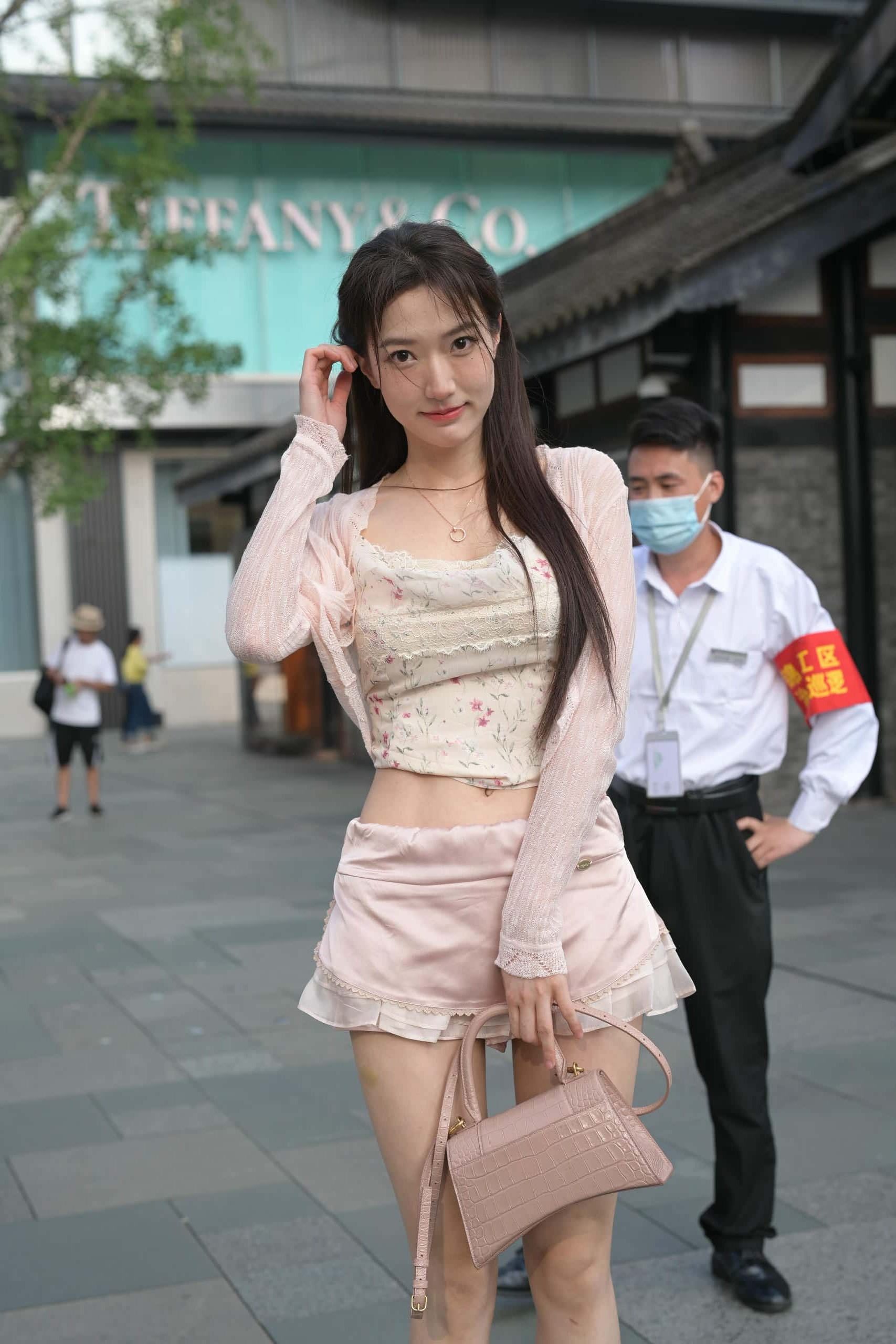 图片[2]-穿蕾丝蛋糕裙的粉色系少女【131P】J7577-影集库