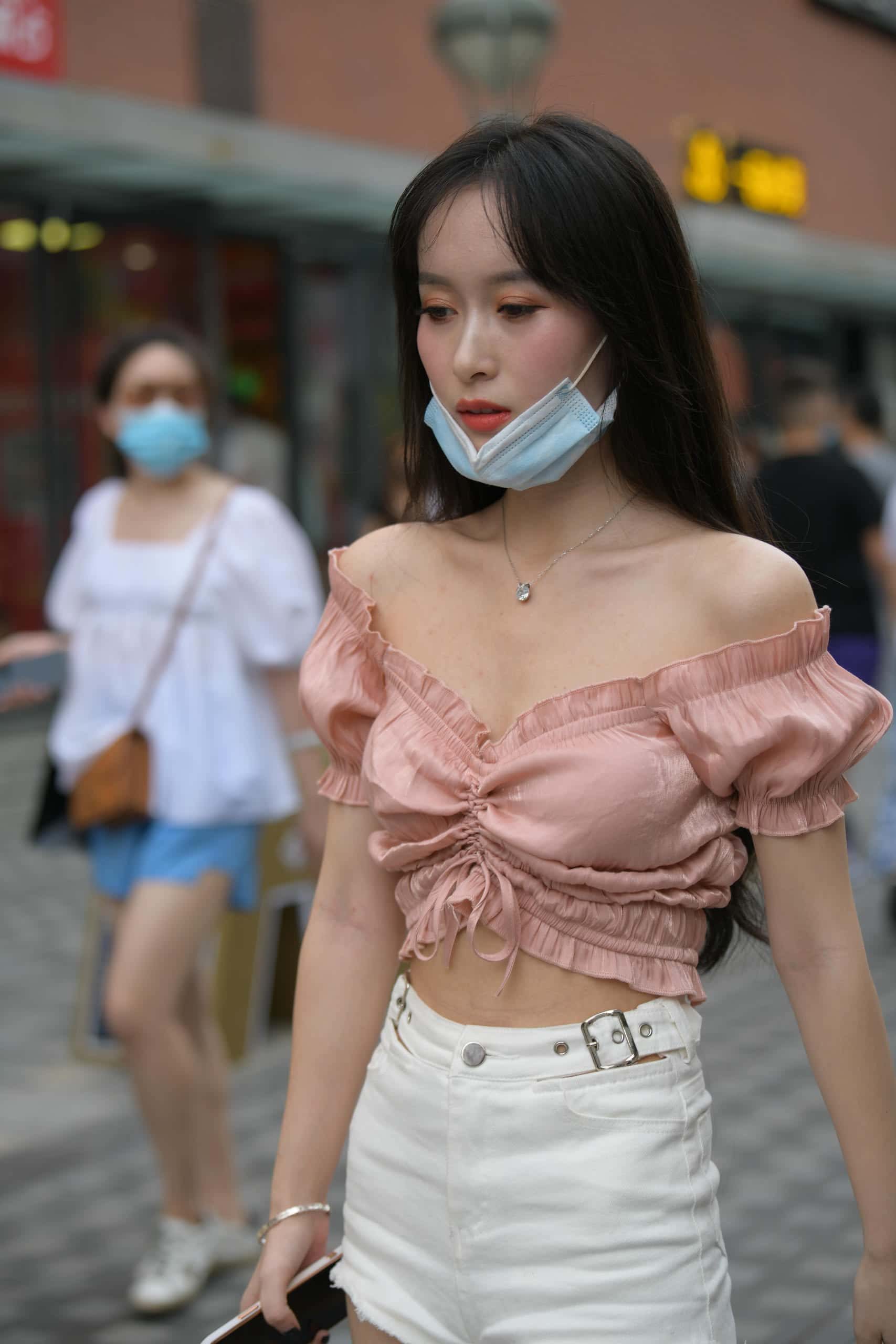 图片[3]-清纯动人粉白搭配【100P】J7926-影集库