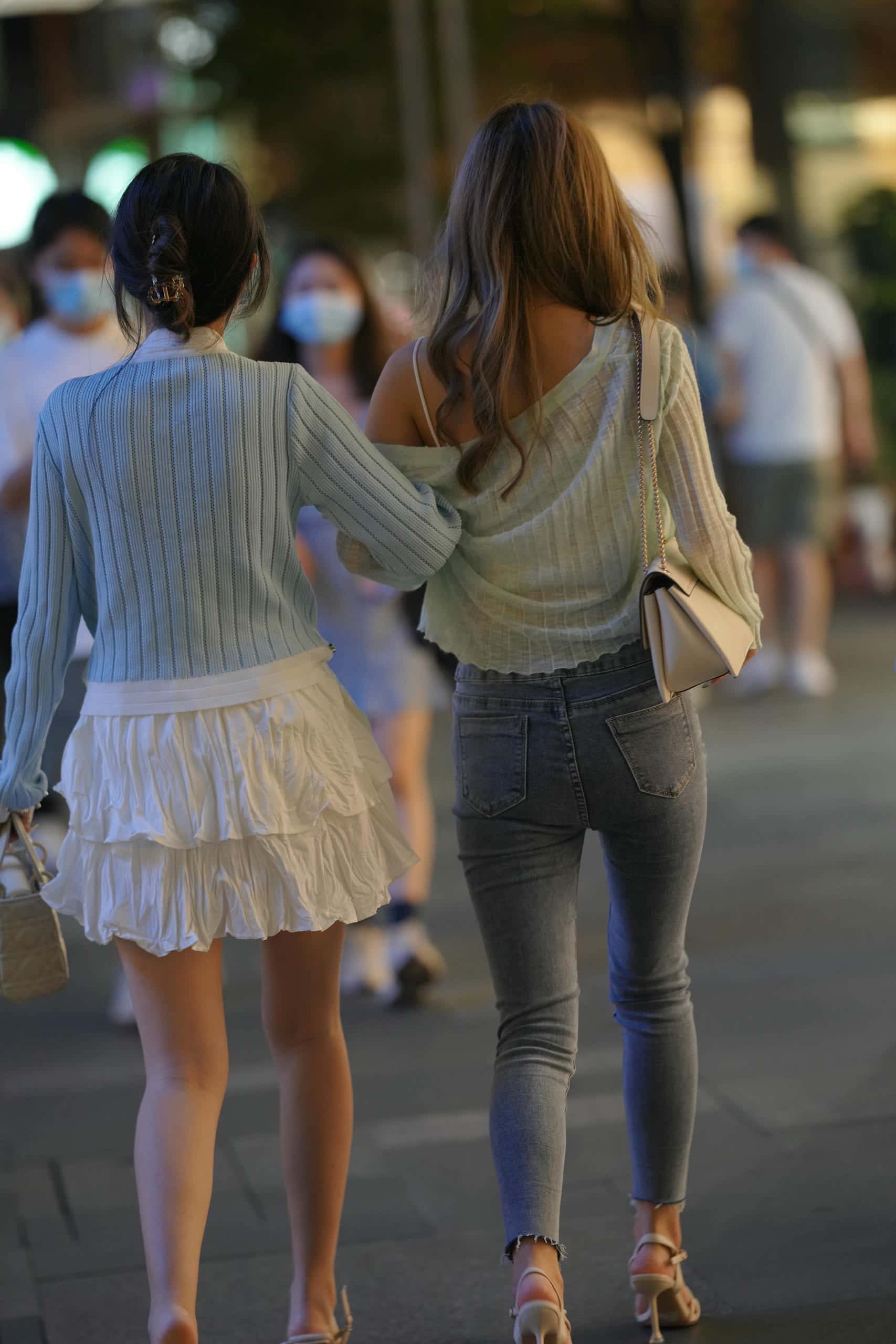 图片[3]-牛仔热裤女孩【114P】J4541-影集库