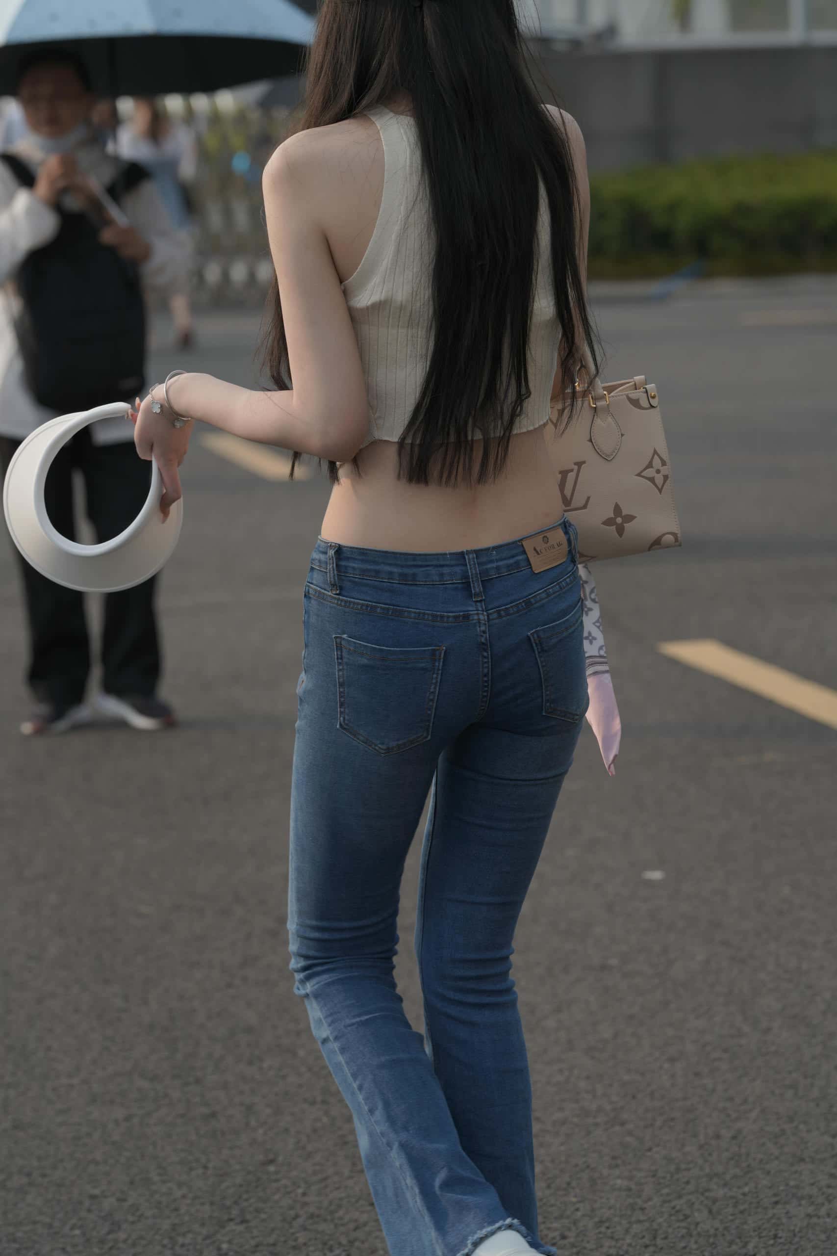 图片[4]-清纯喇叭牛仔裤女孩 【79P】J3591-影集库