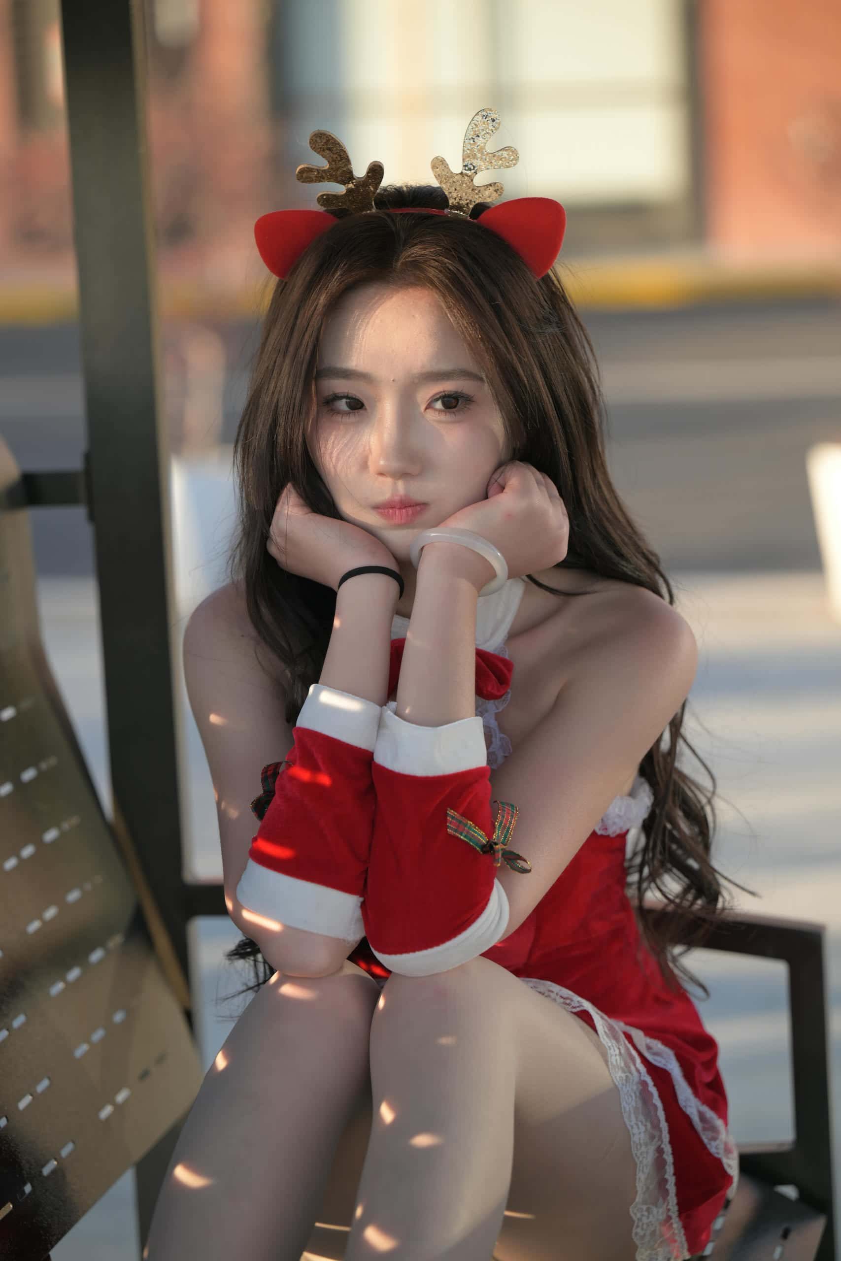 图片[1]-圣诞美眉【1096P】J8264-影集库