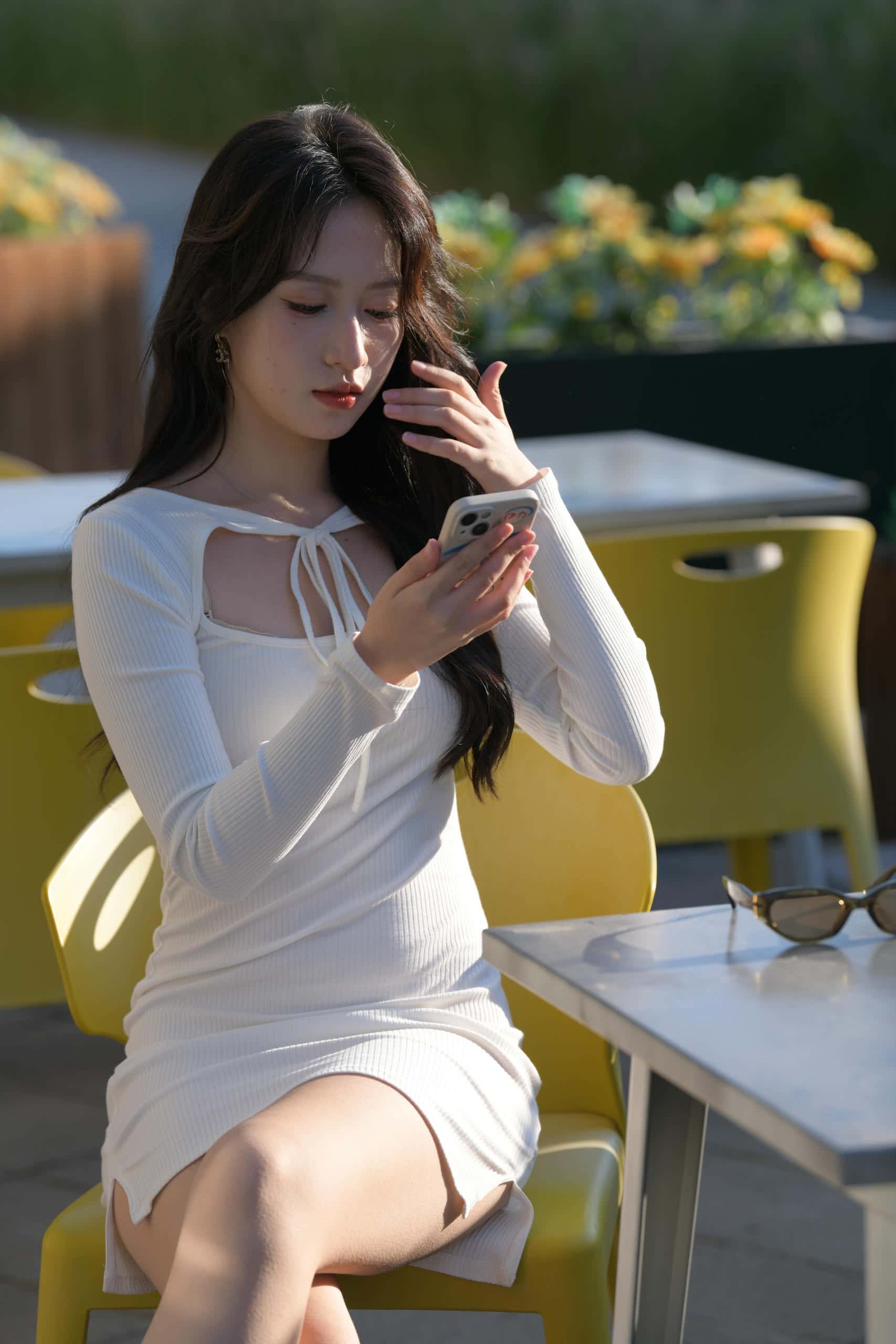 图片[3]-好仙的白裙姑娘【637P】J8290-影集库